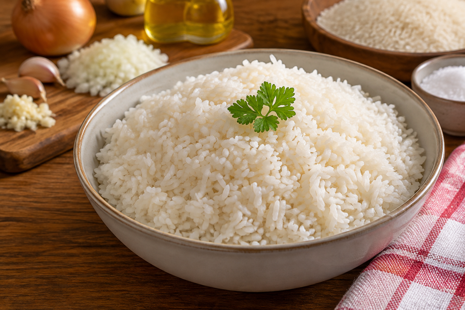 Arroz branco soltinho
